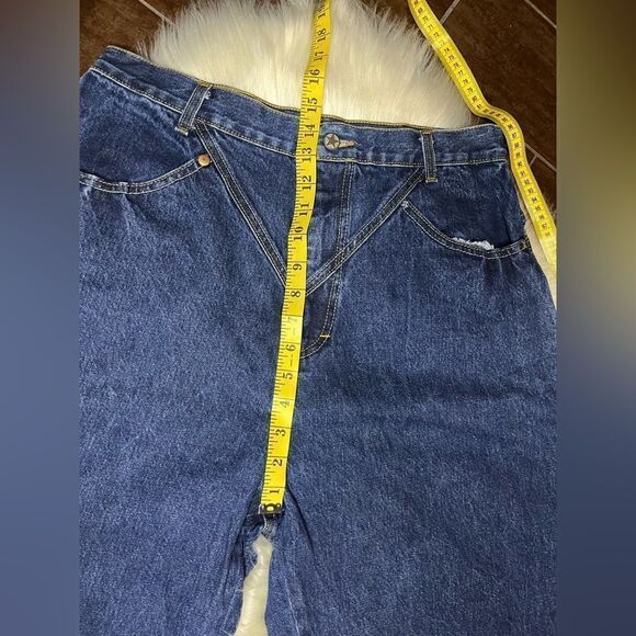 Ozark Mountain dark blue denim bareback jeans - Picture 8 of 9